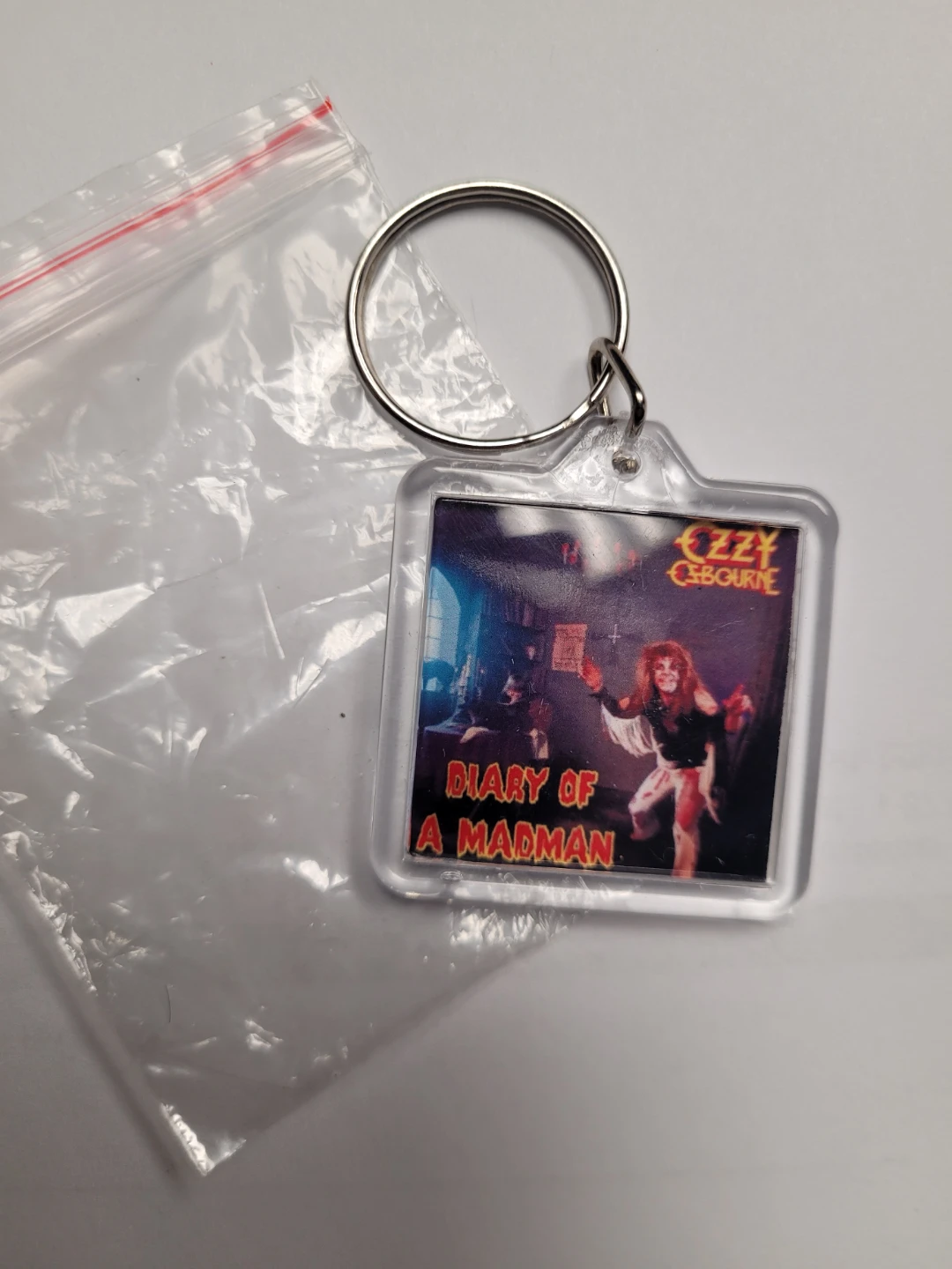 Ozzy Osbourne Diary of a Madman Keychain - photo 2