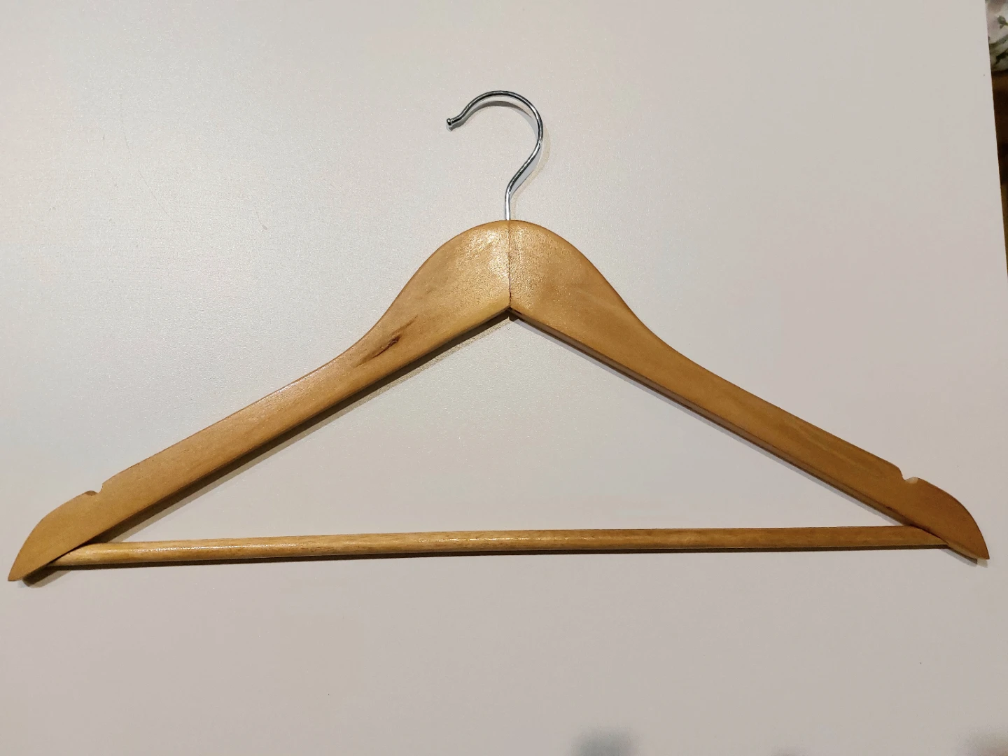 10 Wooden Hangers