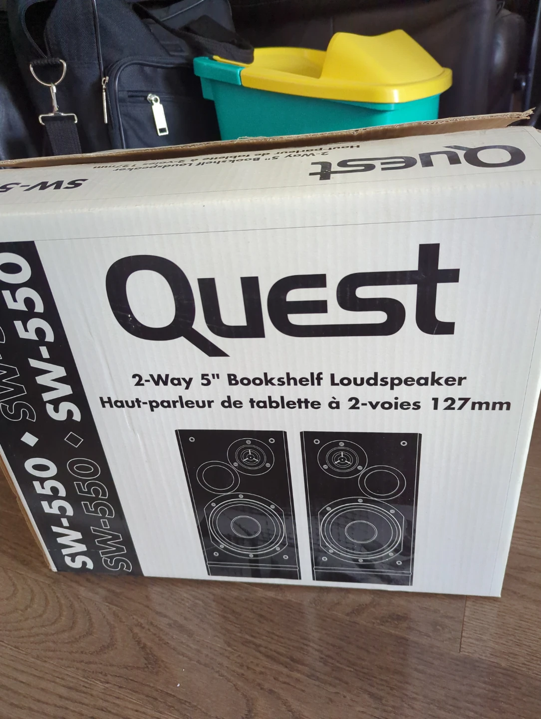 Quest SW-550 2-Way 5" Bookshelf Loudspeaker