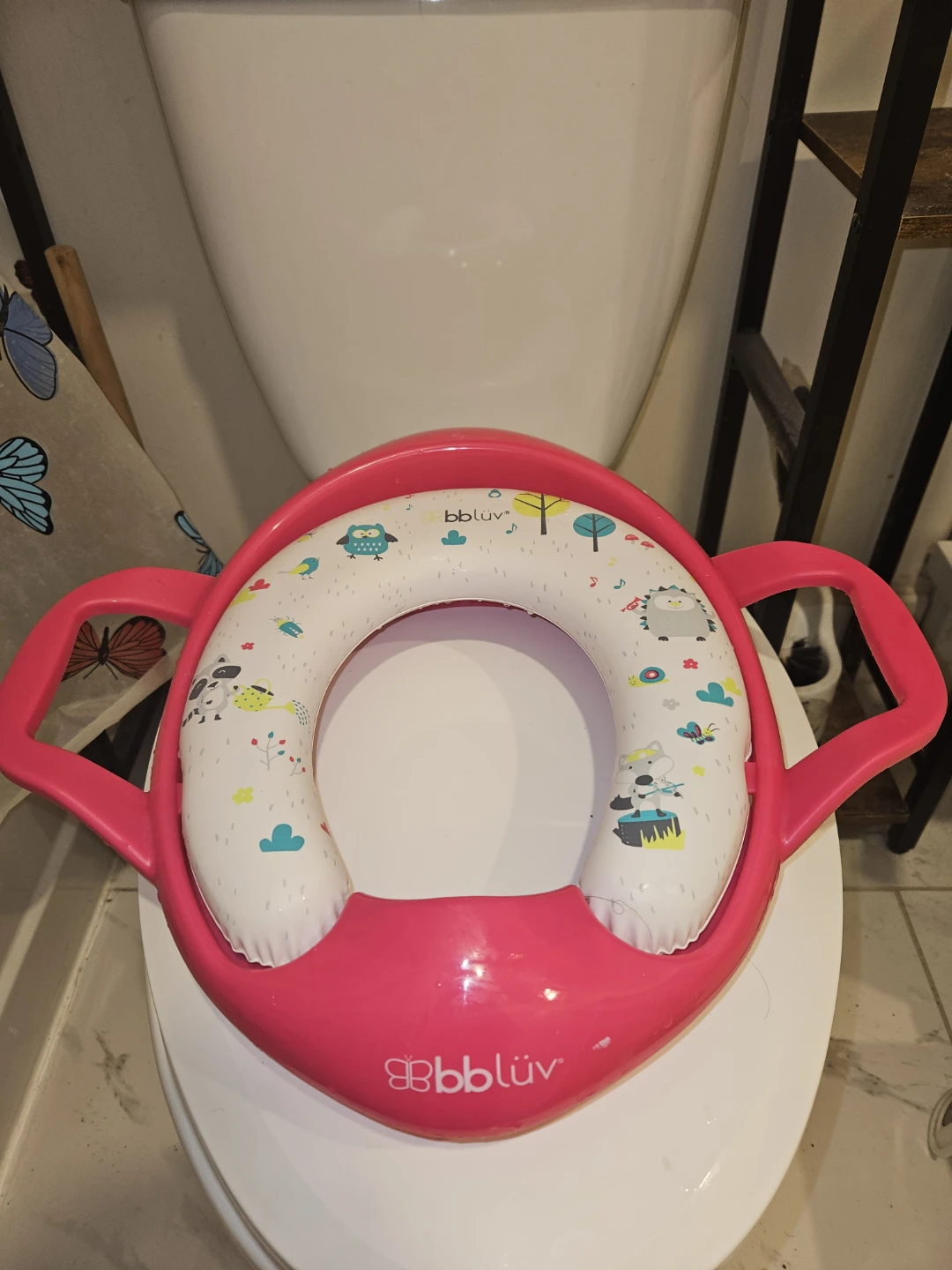 bbluv Potty Training Seat with Handles - Pink - photo 2