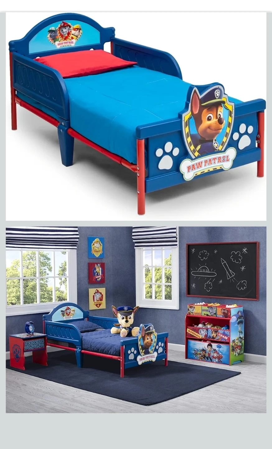Paw Patrol Toddler Bed (mattress included!) - photo 4