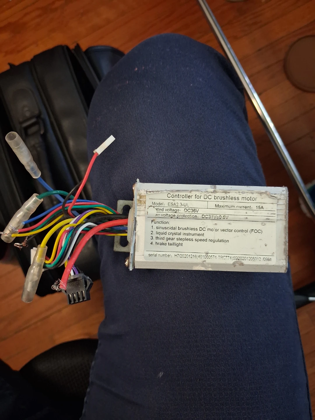Controller for DC brushless motor ESA2 3-UL 15A