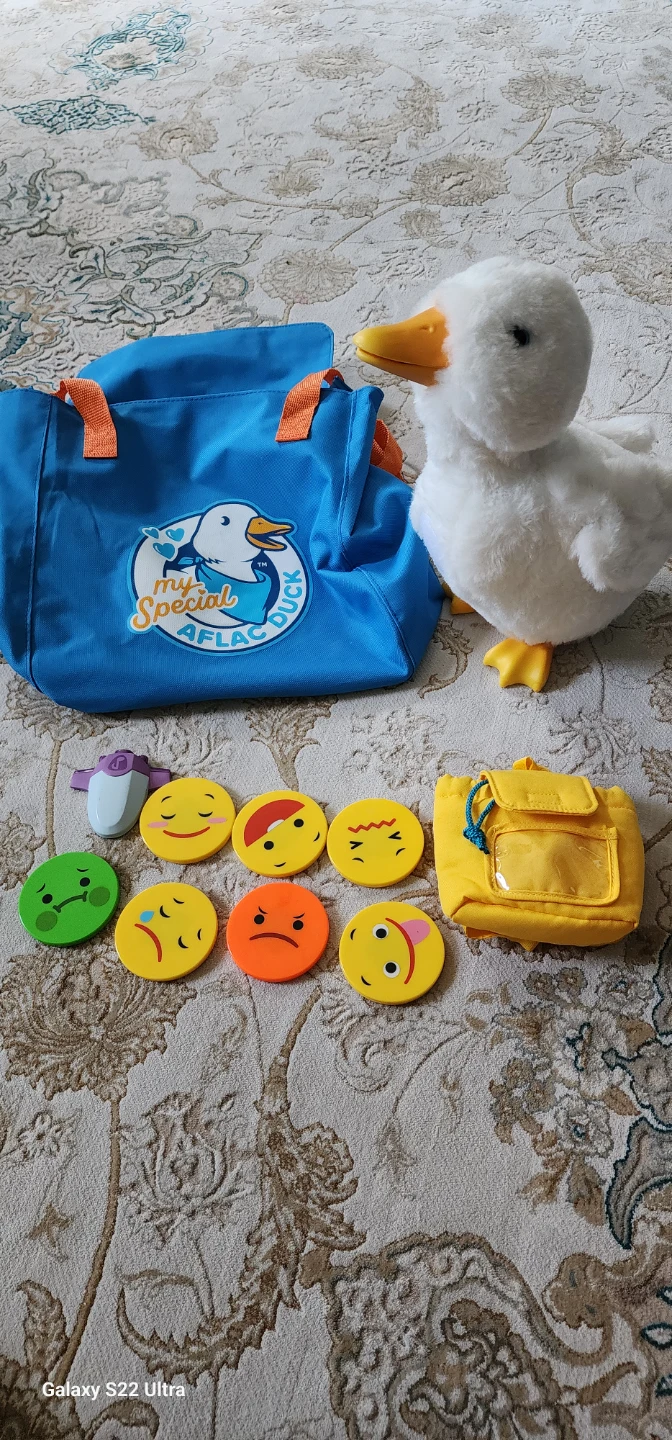 My Special Aflac Duck plush toy with accessories - photo 2