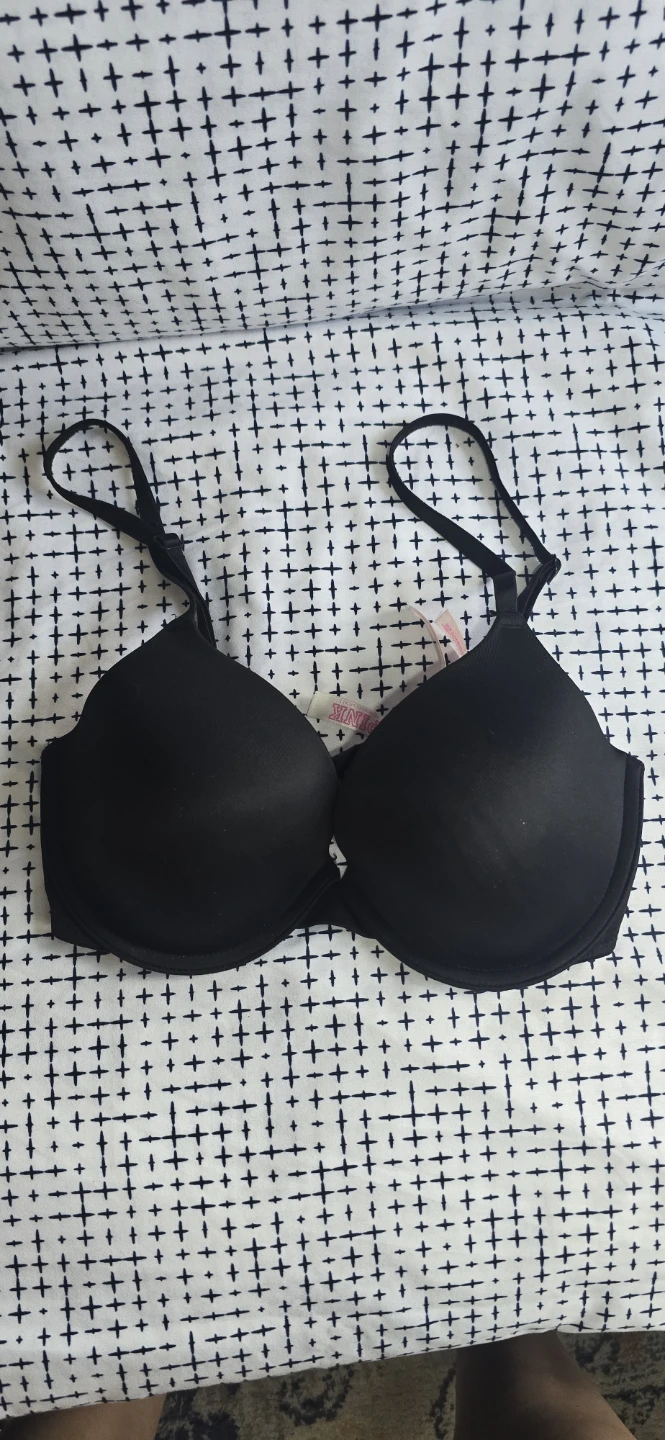 Victoria's Secret PINK Bra Black Size 32D