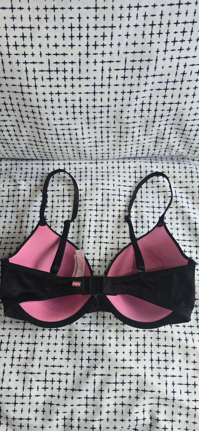 Victoria's Secret PINK Bra Black Size 32D - photo 2