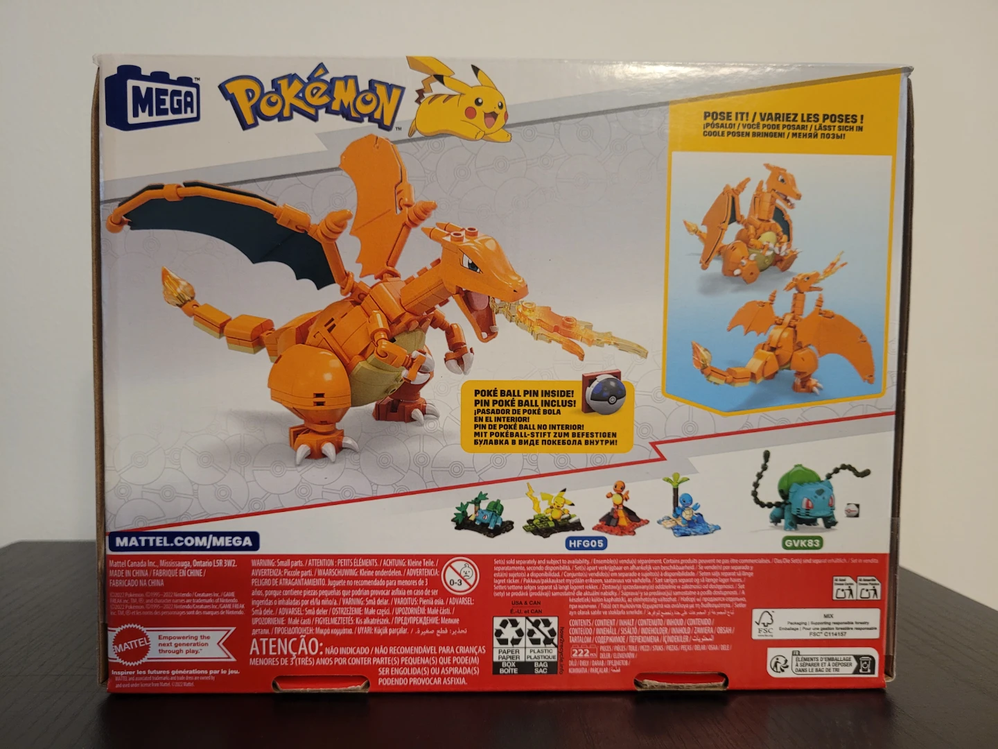 Mega Construx Pokemon Charizard Building Set - photo 2