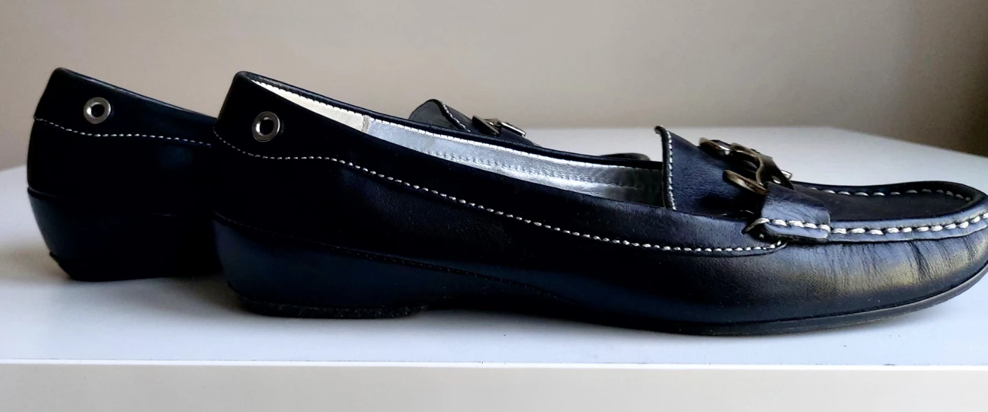 Hush Puppies Black Genuine Leather Loafer - photo 4