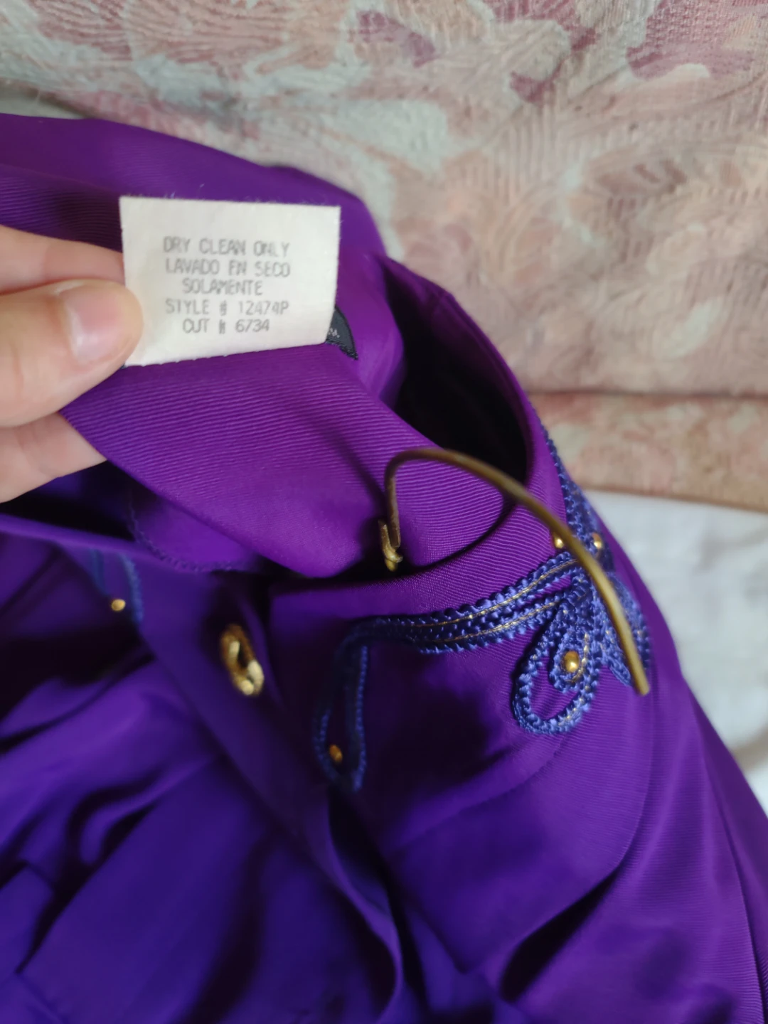 Purple Petite dress - photo 4