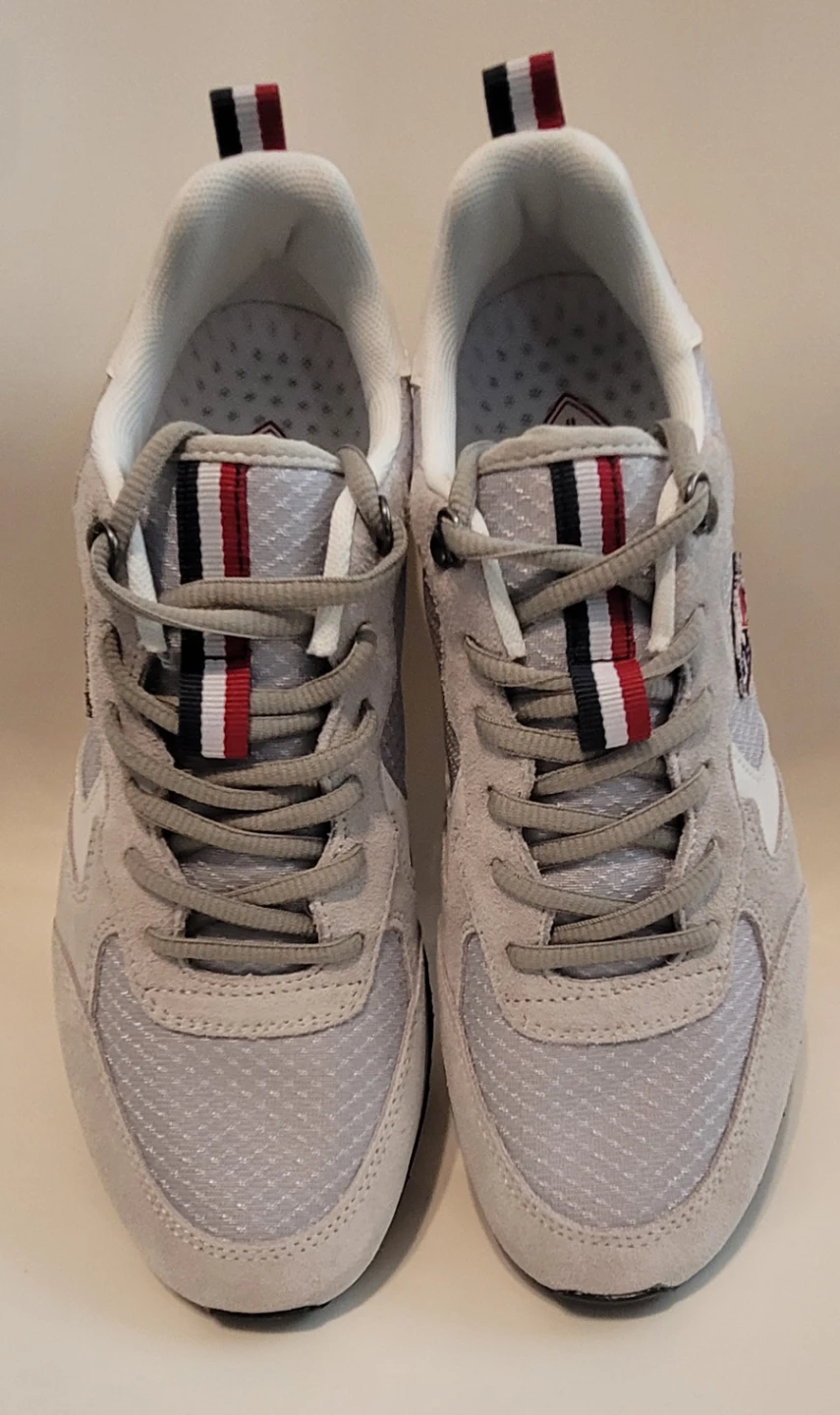 Women's Rossignol Grey Suede & Mesh Sneakers - photo 5