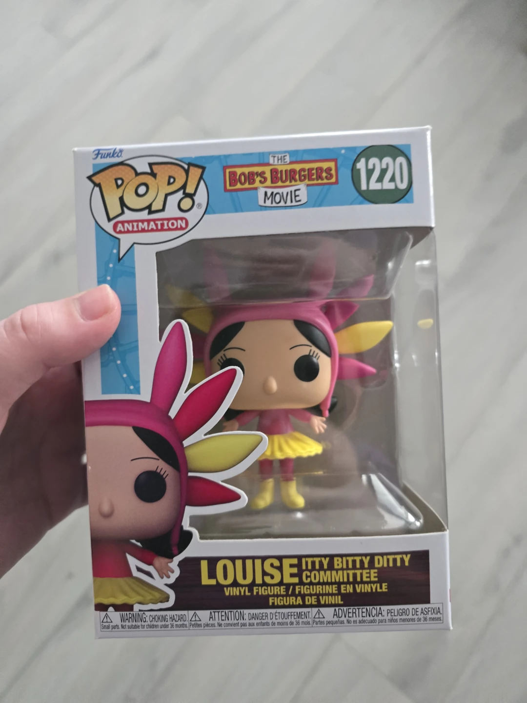 Funko Pop! The Bob's Burgers Movie Louise 1220 Vinyl Figure