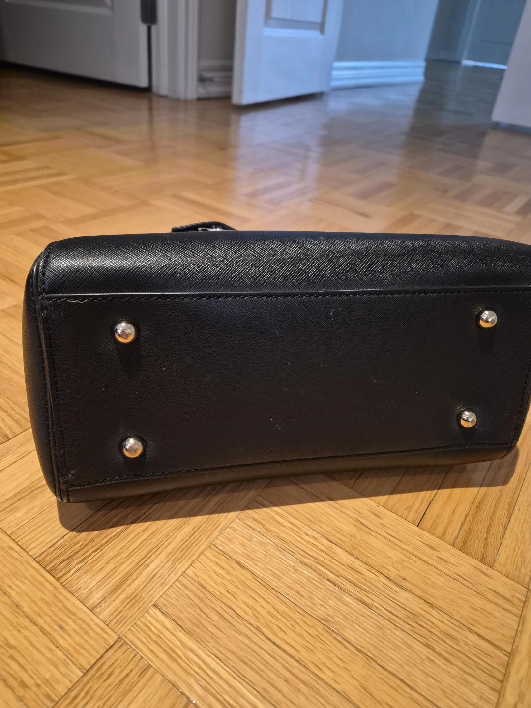 Zara Black  Leather Tote Bag - photo 3