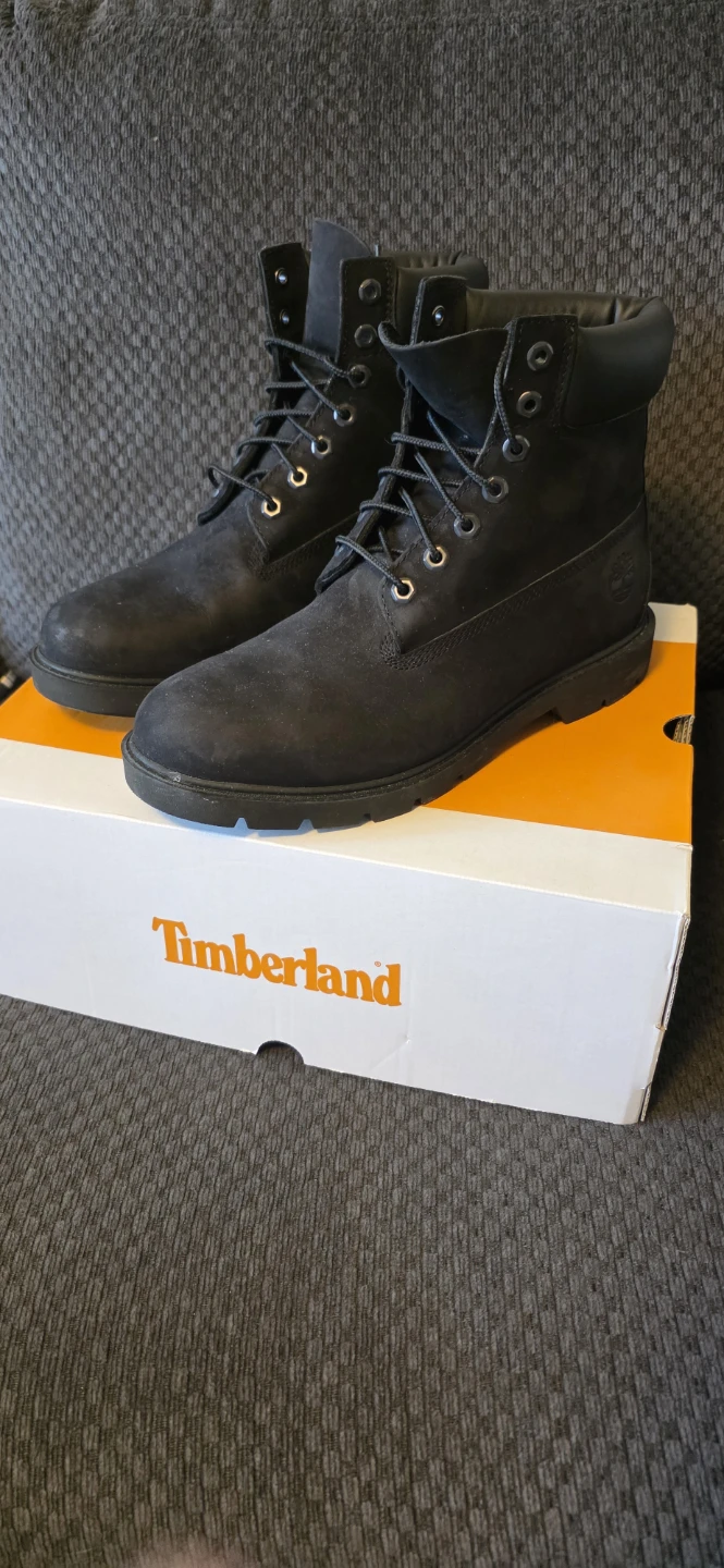 Timberland Black Nubuck Boots