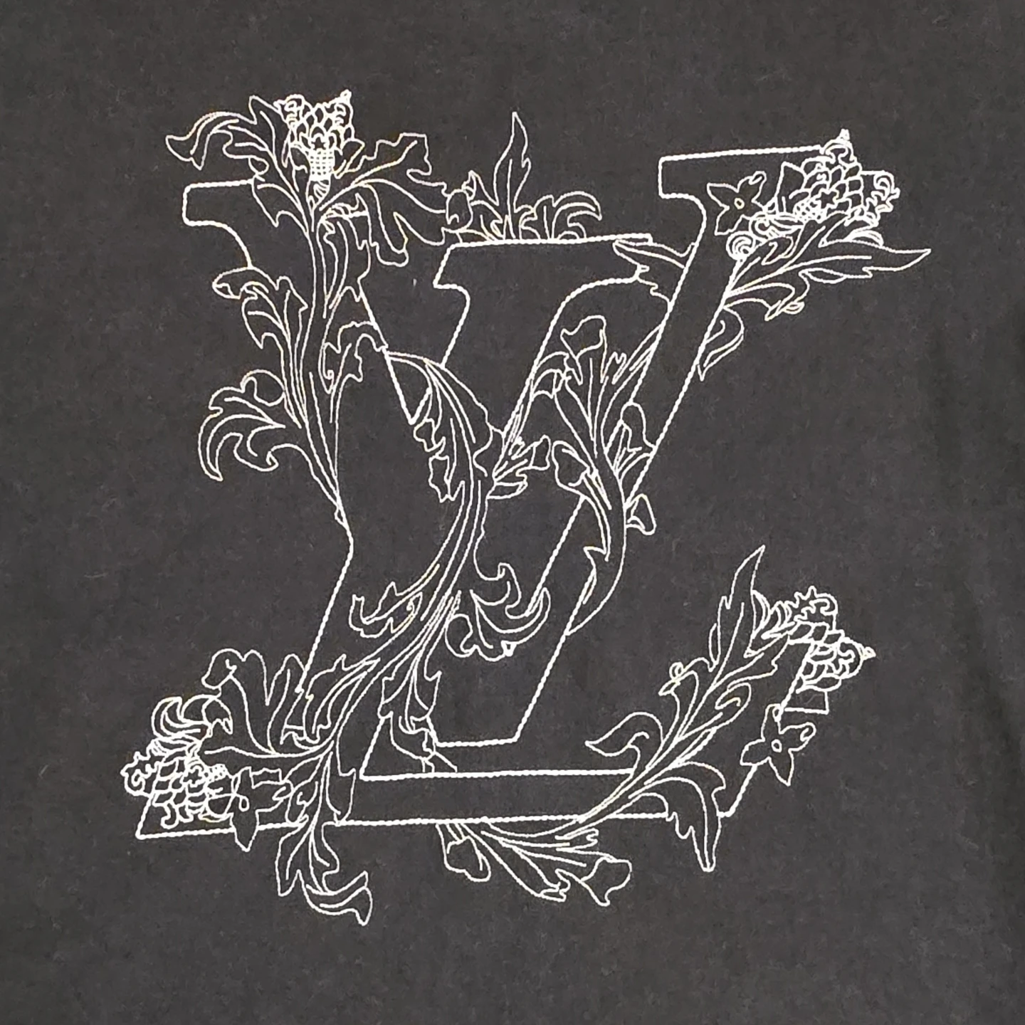 Louis Vuitton Monogram Floral T-Shirt - Navy