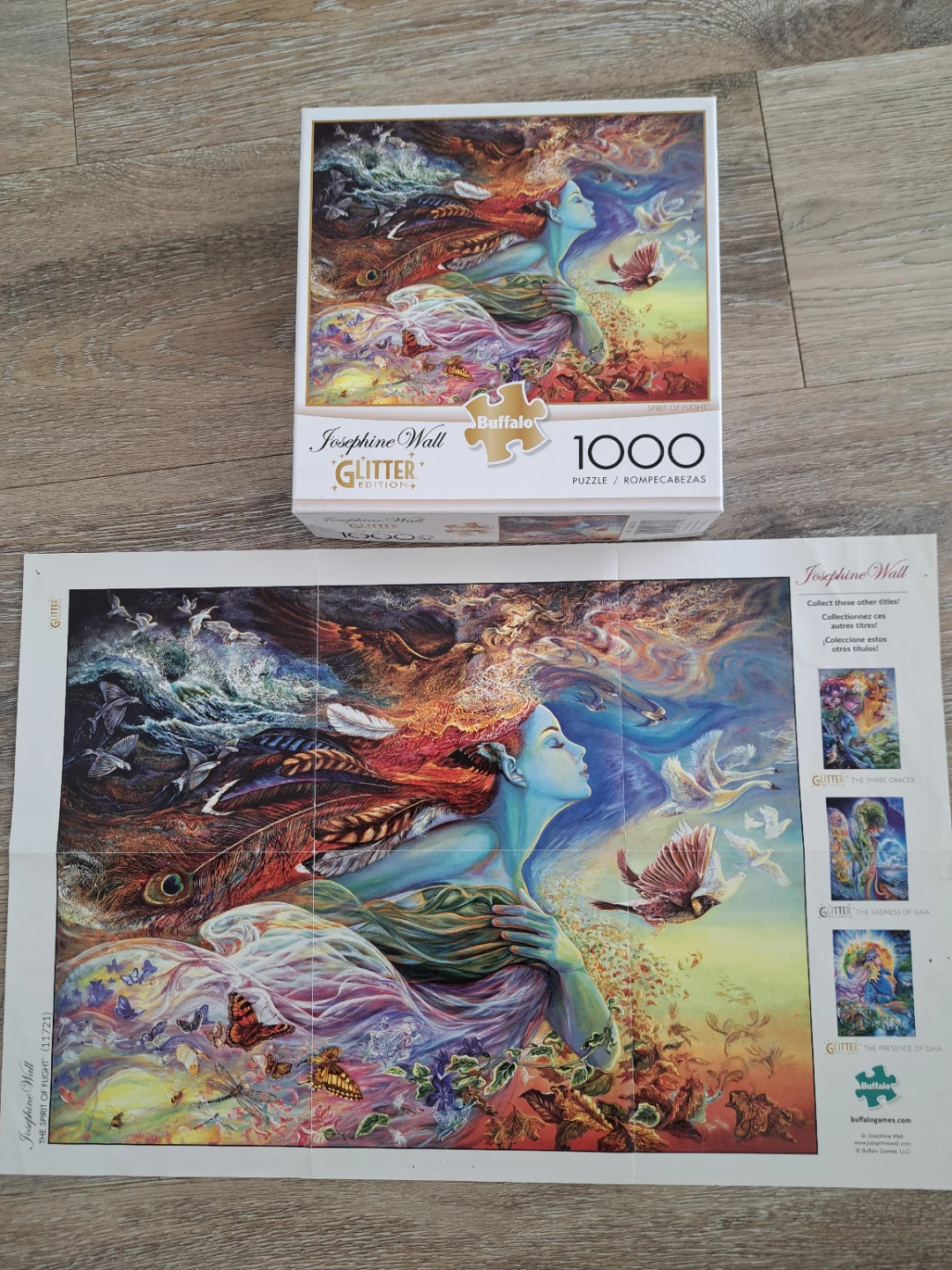 Buffalo Josephine Wall 1000 Piece Glitter Edition Puzzle - photo 4