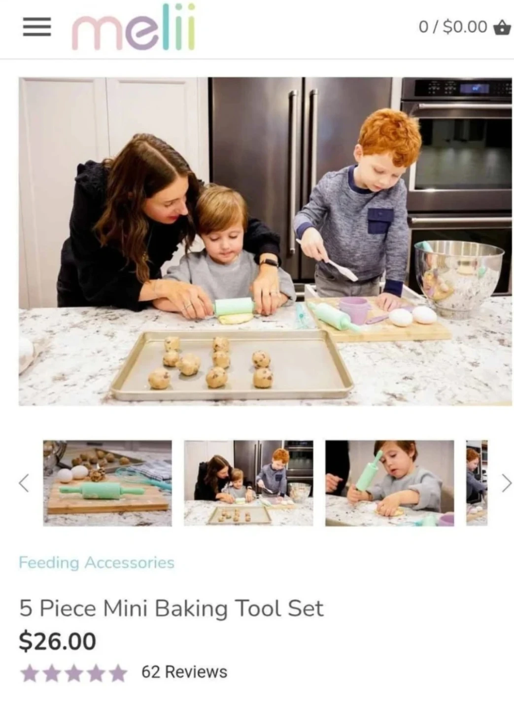Meli Baby 5 Piece Mini Baking Tool Set - photo 3