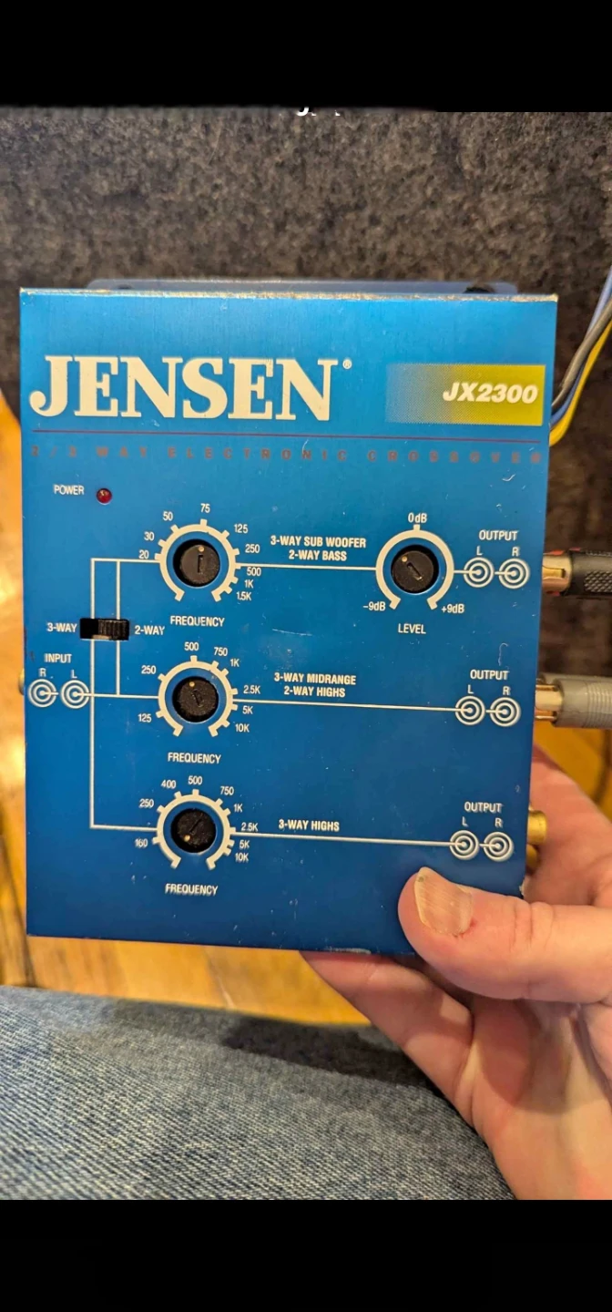 Jensen JX 2300 2/3 way crossover