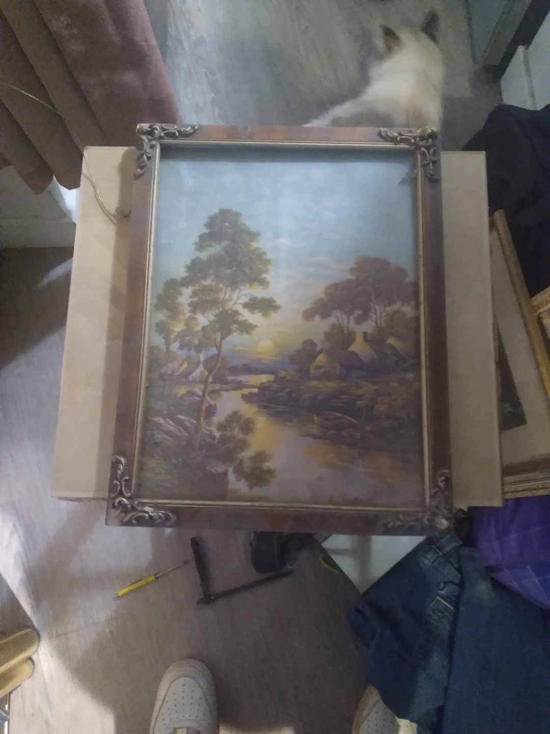 LOTS OF ANTIQUE COLLECTORS PAINTINGS & ANTIQUE COLLECTABLES - photo 5