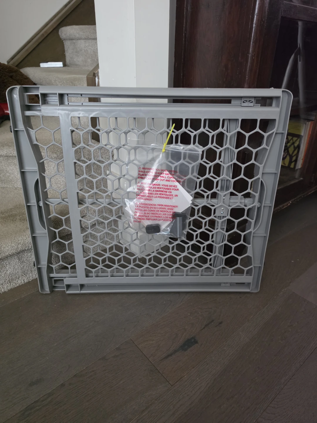 Grey Plastic Safety Gate