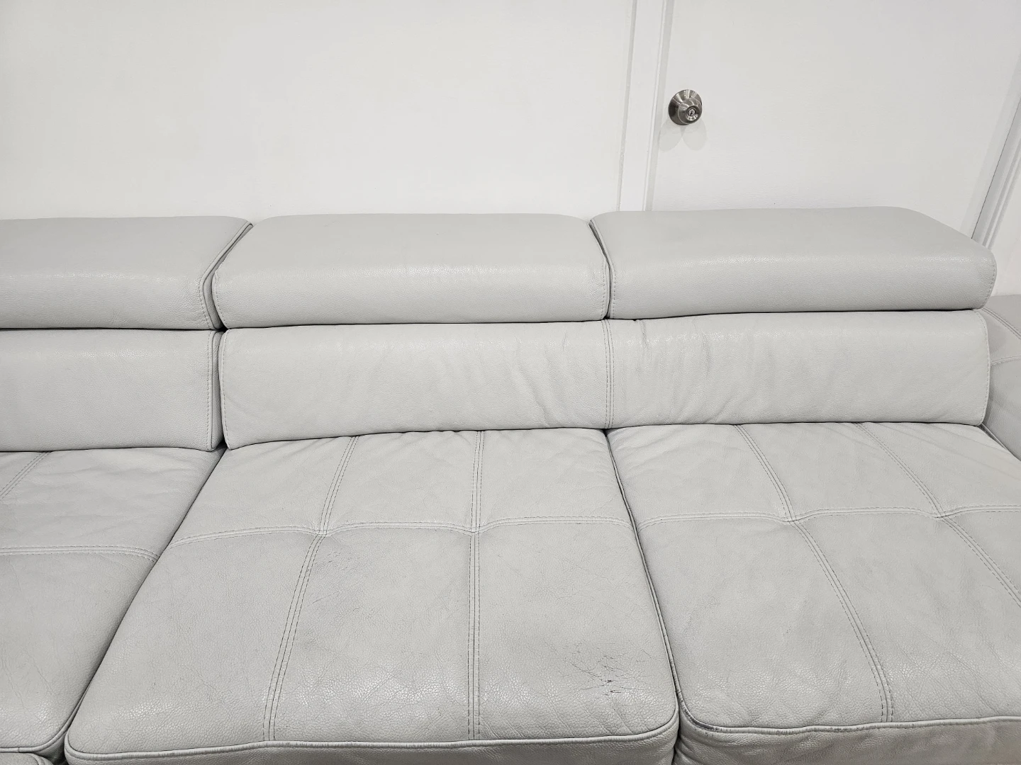Leather sectional sofa $1,000 - photo 4