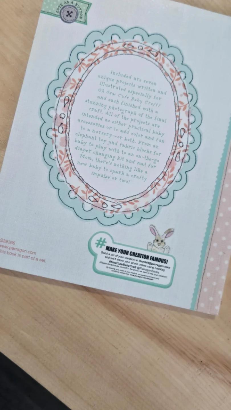 Oh Sew Cute Baby Crafts Book 🌸🍼 - photo 2