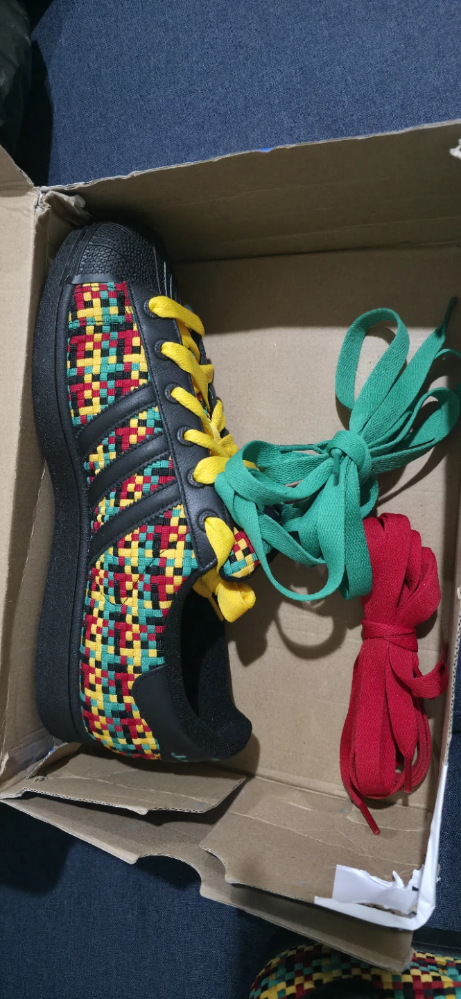 Adidas Superstar "Jamaica" Sneakers
