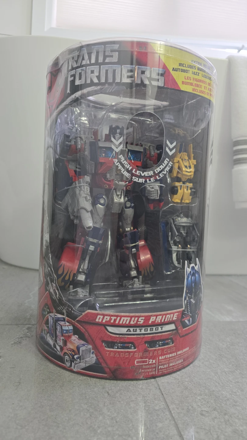 Unopened Optimus Prime Transformers