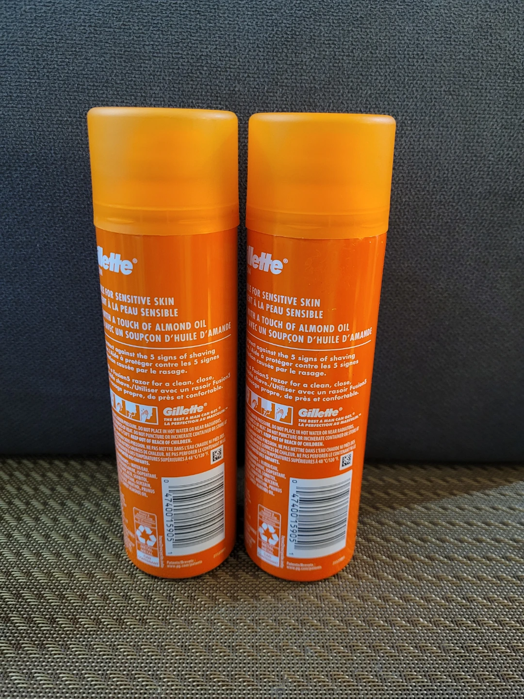 Gillette Fusion Sensitive Shave Gel (2 x 198g) - photo 2