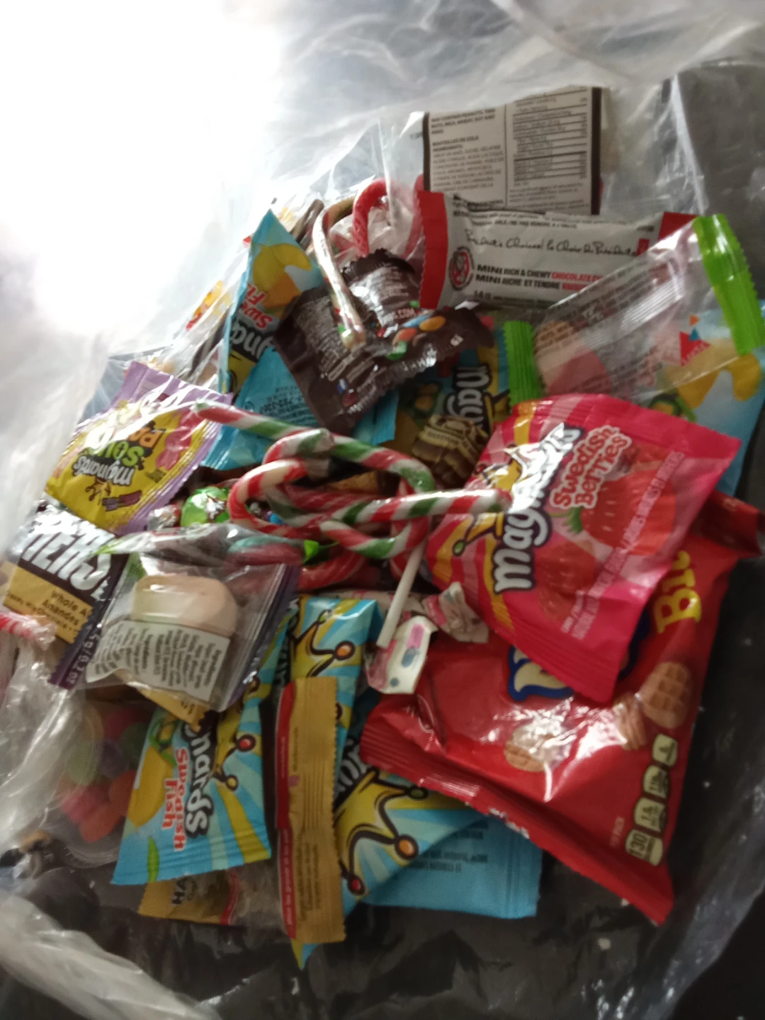 Assorted Candy and snacks