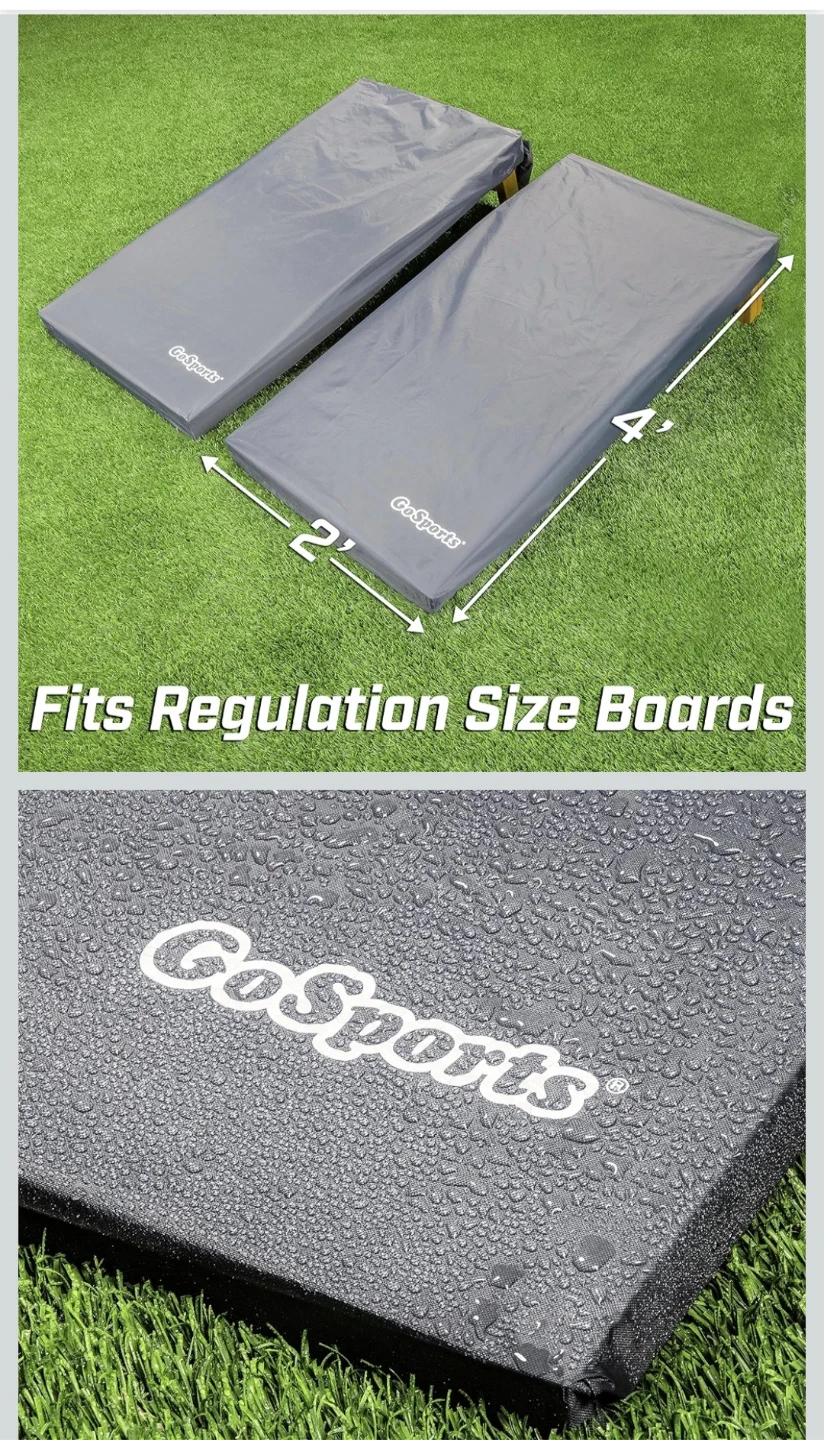 GoSports Cornhole Board Cover (2 covers)