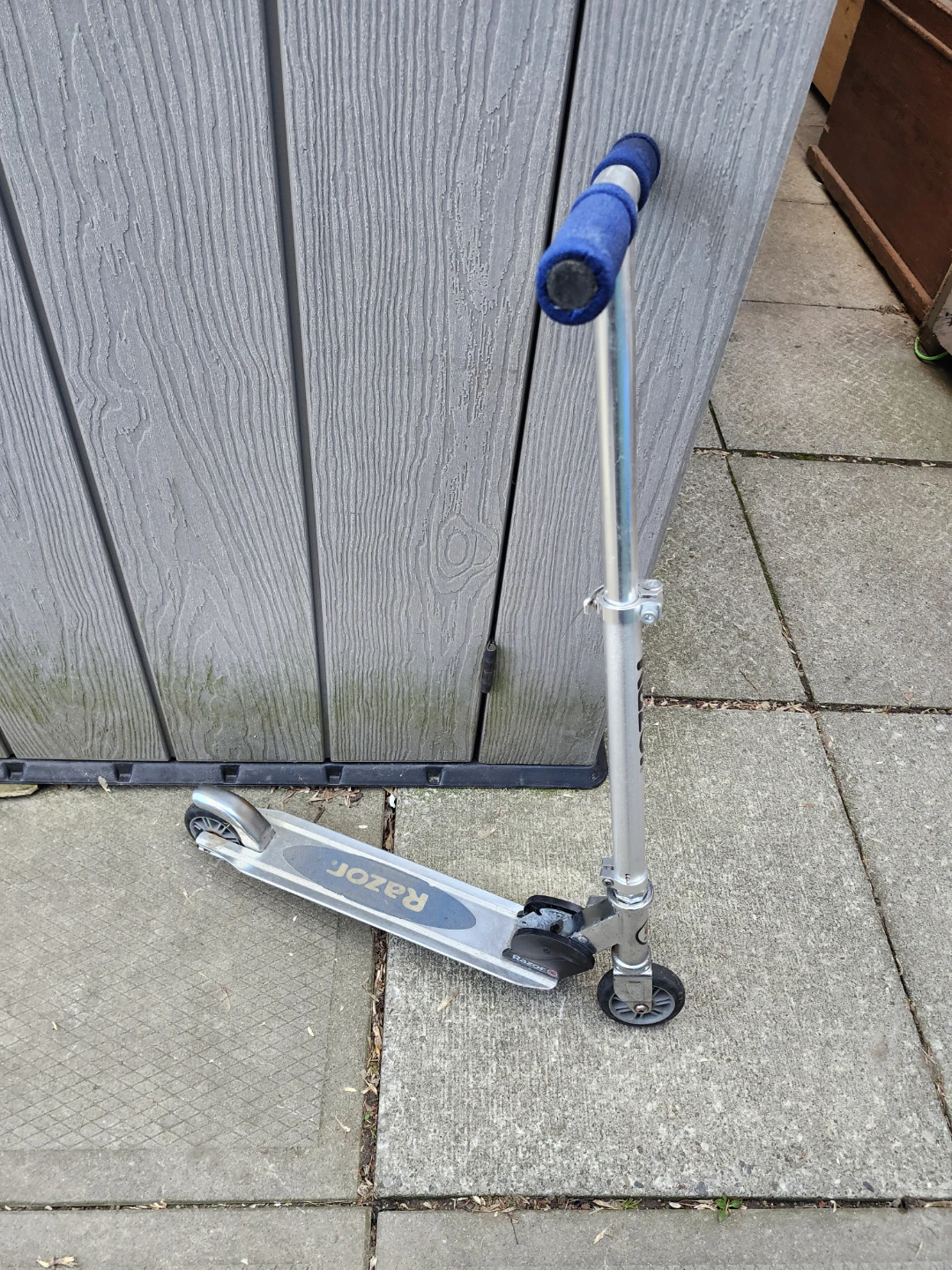 Razor Scooter - Silver and Blue