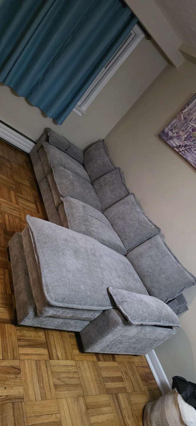 Grey Sectional Sofa - photo 4