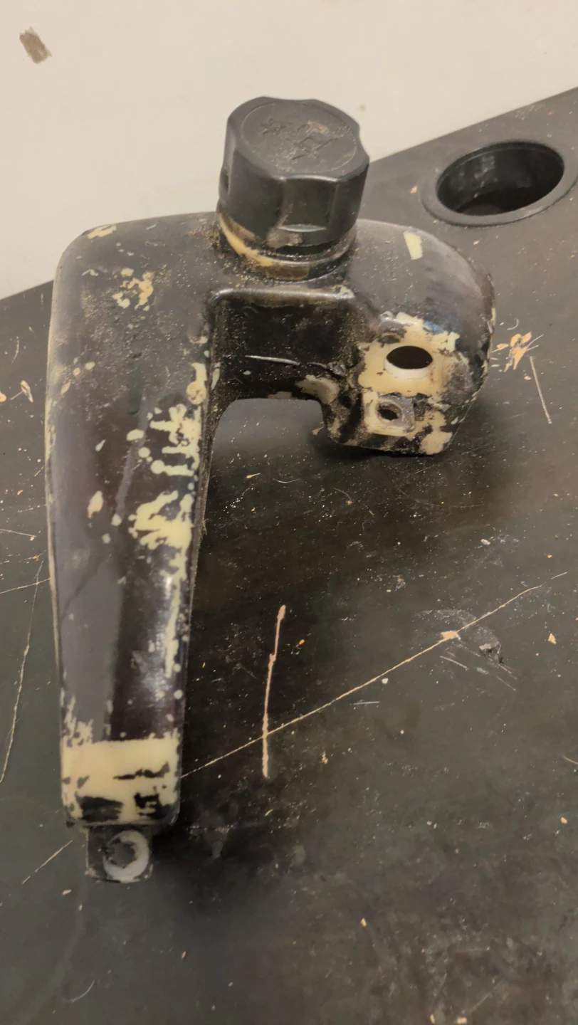 Black Plastic Fuel Tank