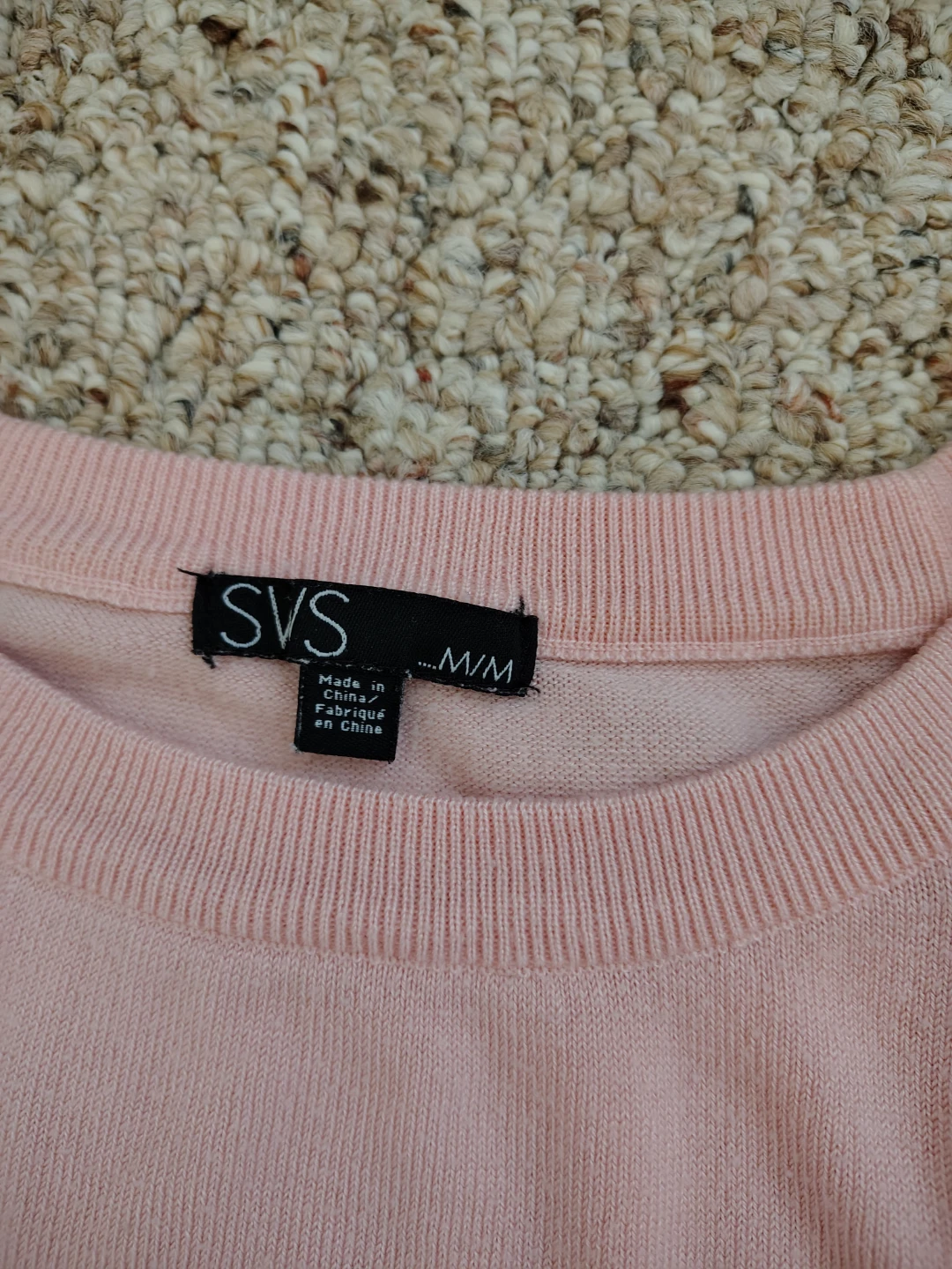 Pink Sweater Dress - M - photo 2
