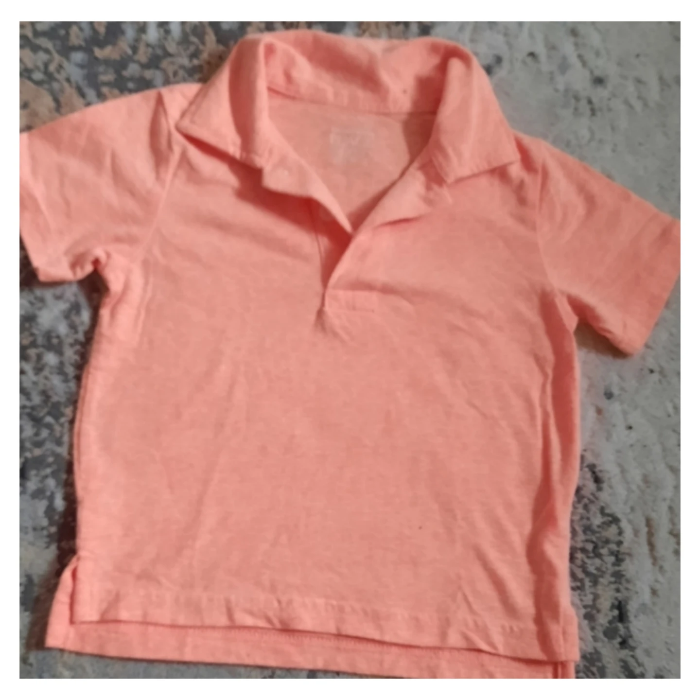 2pc The Children's Place Orange Polo Shirt / Old Navy Shorts