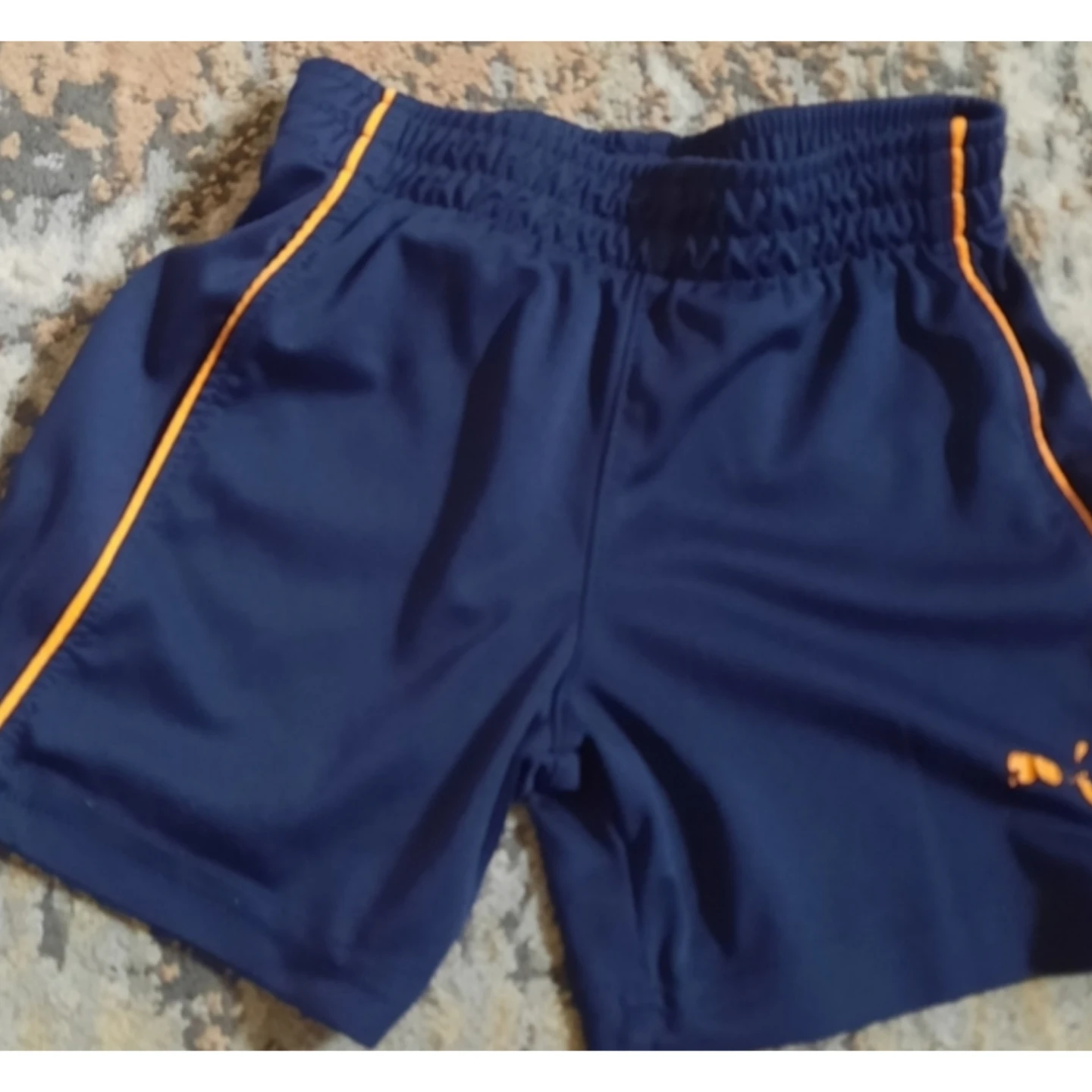 2pc The Children's Place Orange Polo Shirt / Old Navy Shorts - photo 2