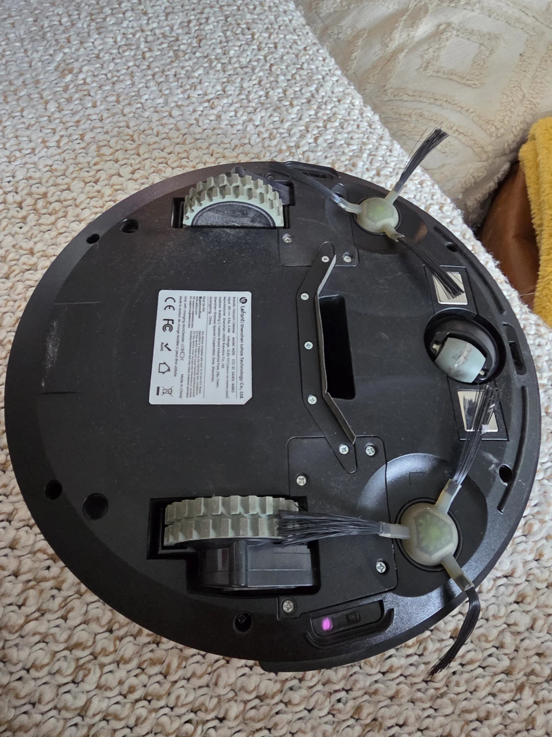 "Broken" Lefant Robot Vacuum Cleaner - Read Description - photo 2