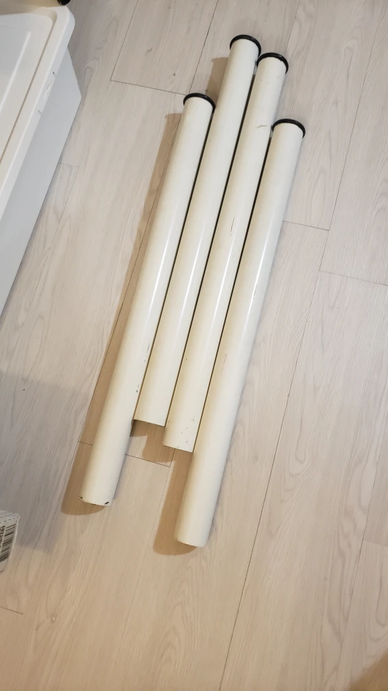 White Table Legs Ikea (Set of 4)