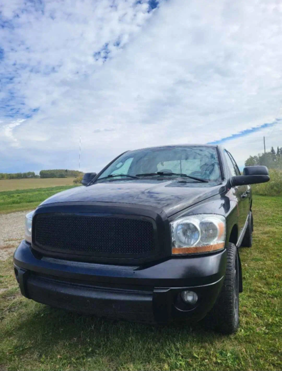 2006 Black Dodge Ram Pickup Truck - photo 2