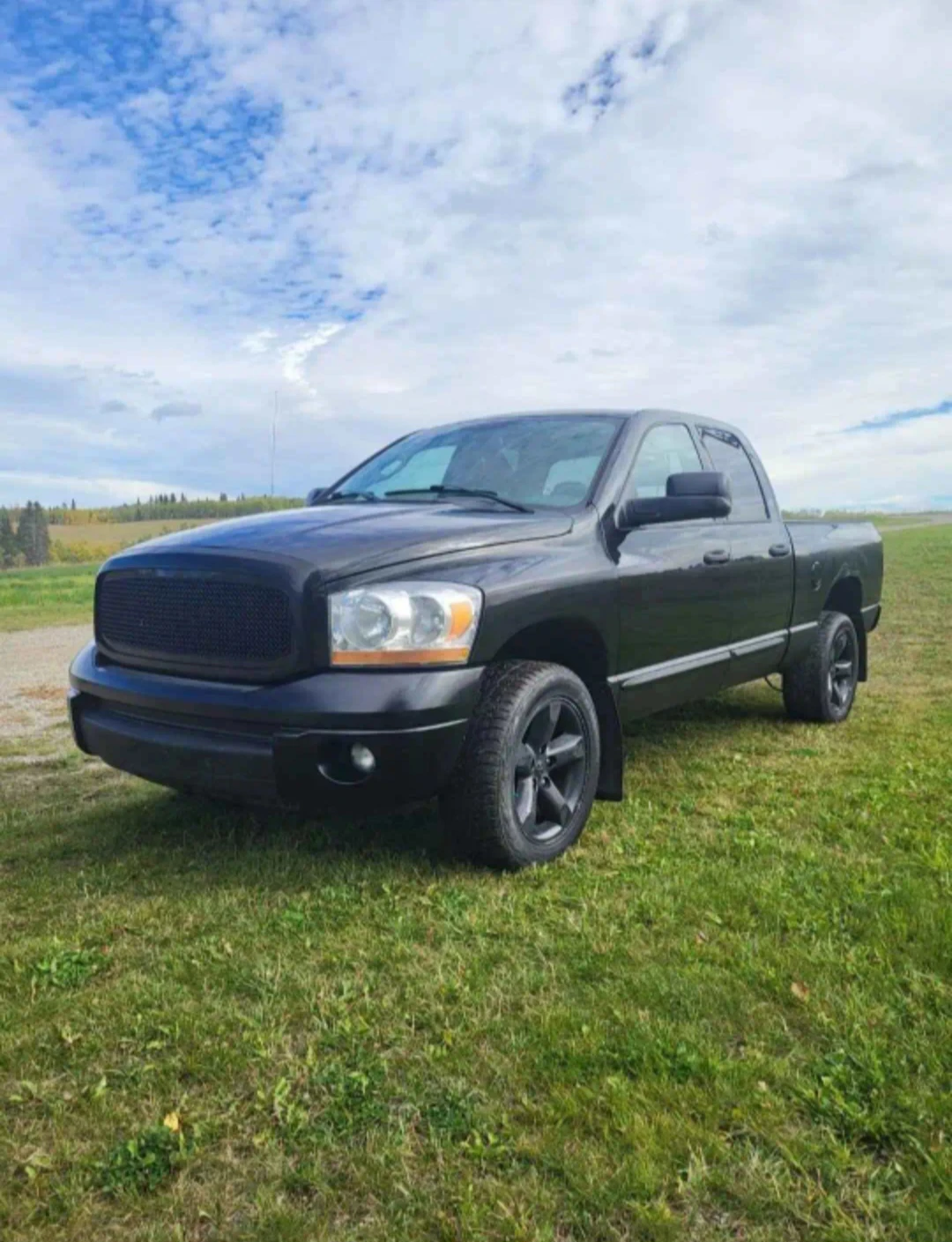 2006 Black Dodge Ram Pickup Truck - photo 3
