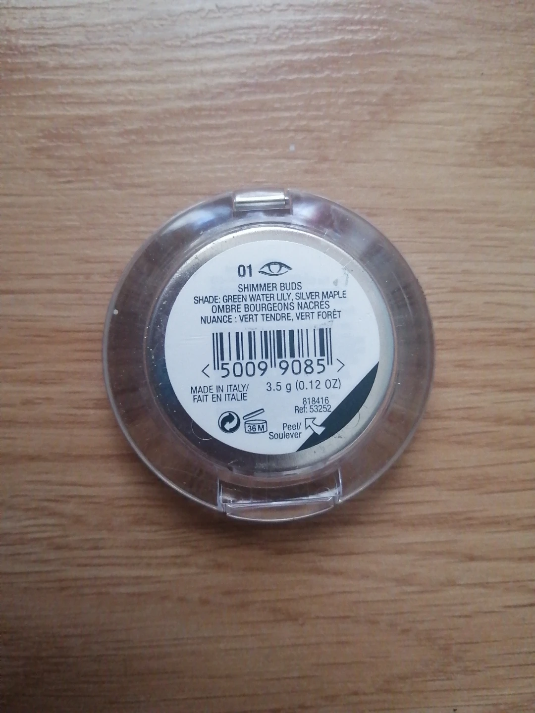 The Body Shop Shimmer Eyeshadow - Green Water Lily/Silver Maple - photo 2