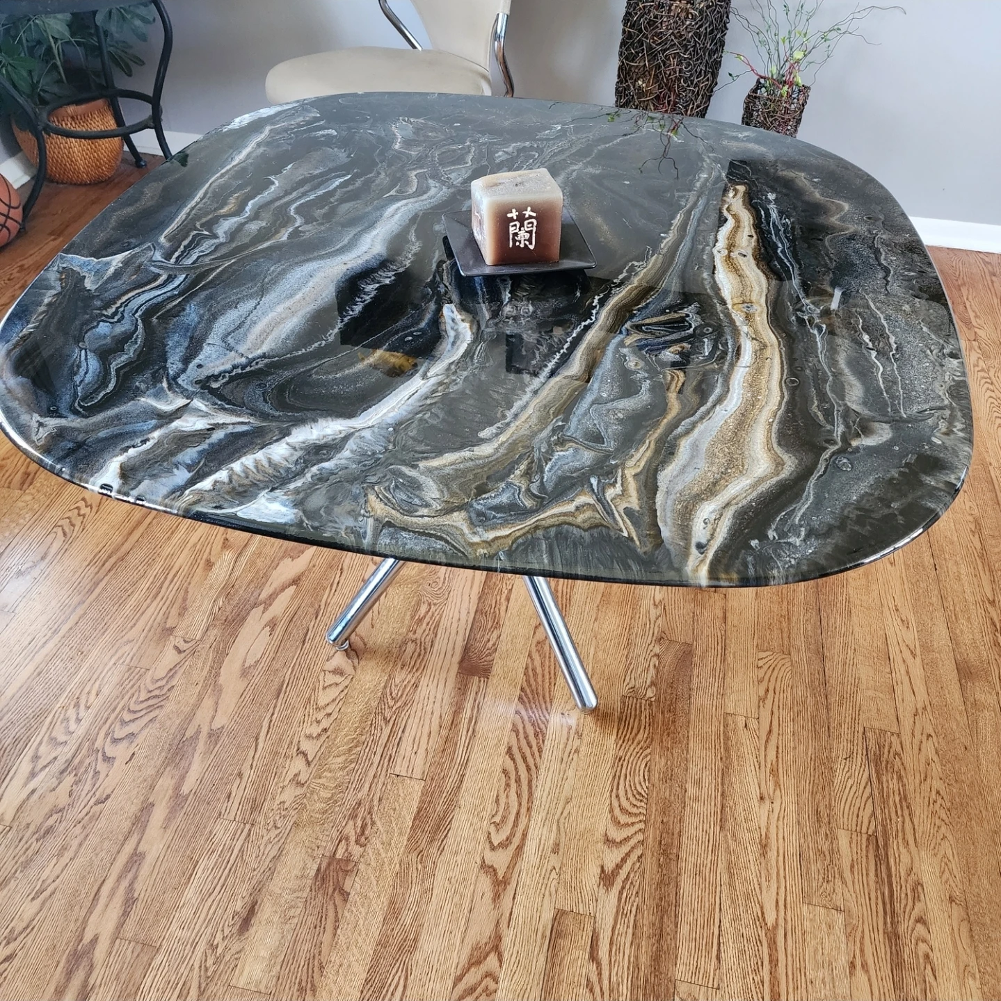 Epoxy Marble Table