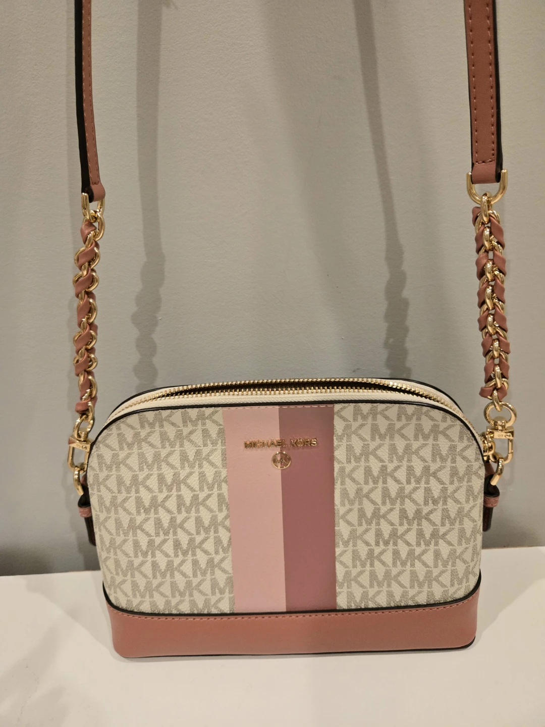 Michael Kors Signature Logo Dome Crossbody Bag - photo 2