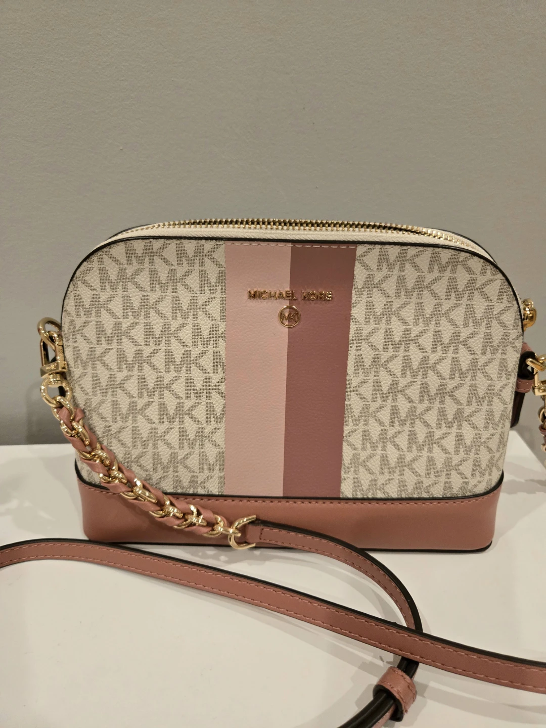 Michael Kors Signature Logo Dome Crossbody Bag - photo 3