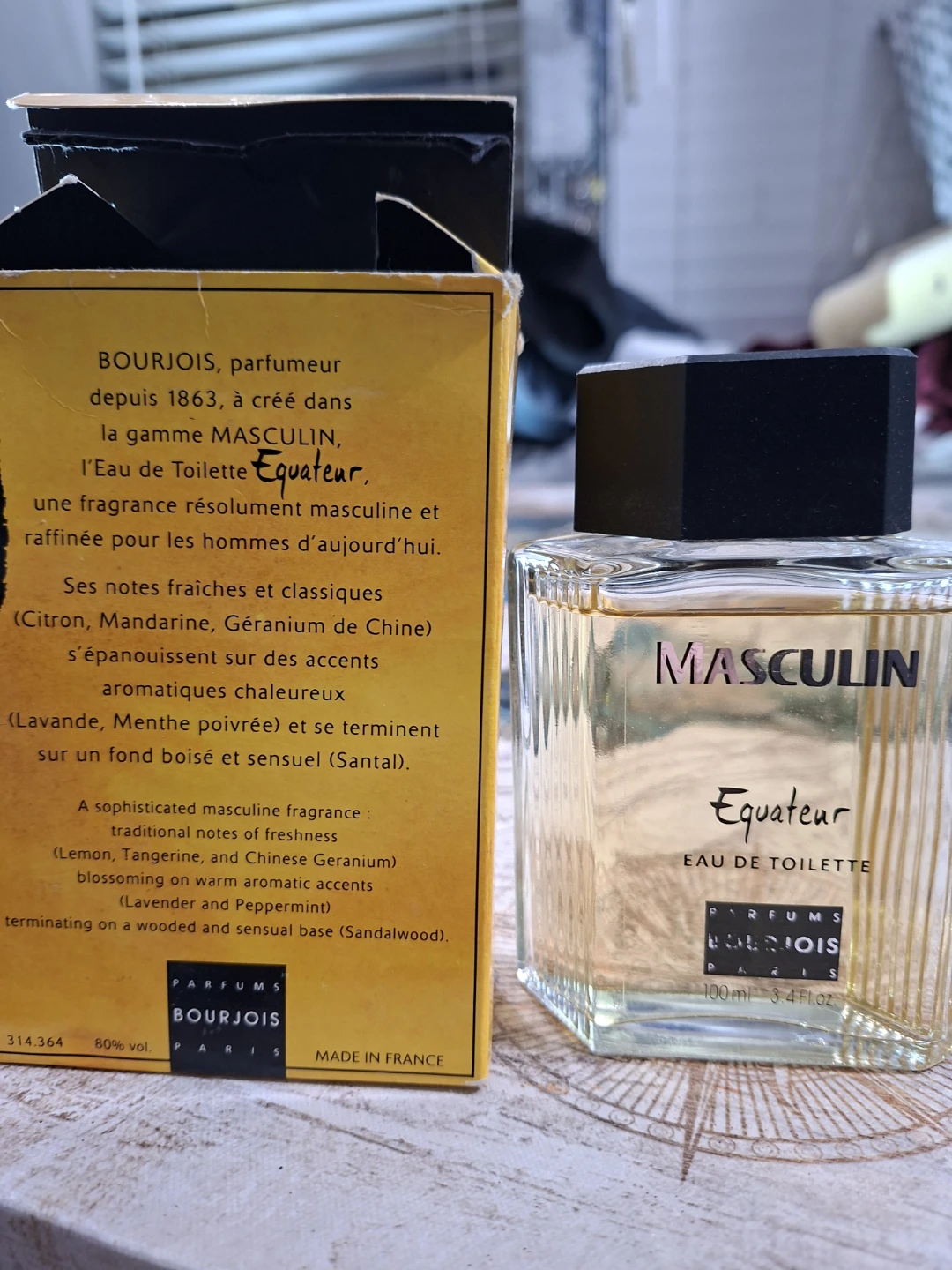 Bourjois "Masculin Equateur" Eau de Toilette for Men -100ml - photo 3