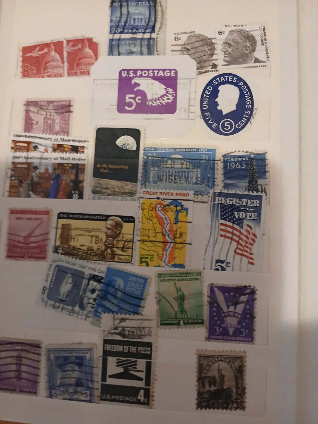 Collection of United States Postage Stamps