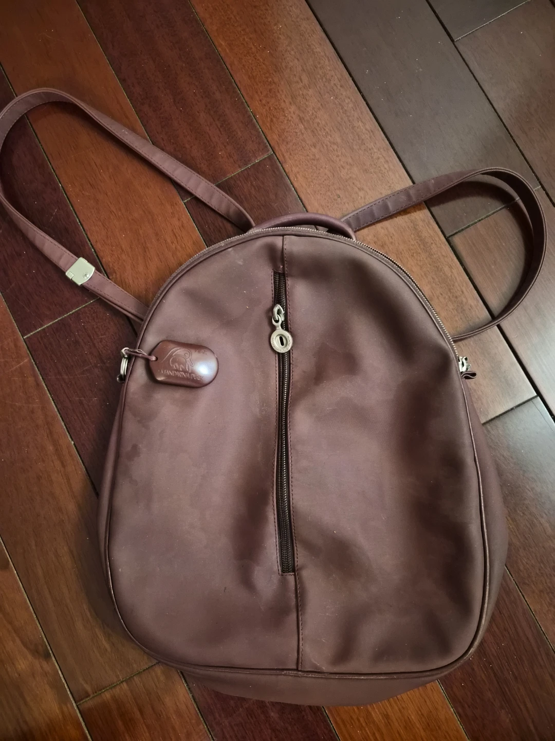 Mandarina Duck Backpack - Burgundy