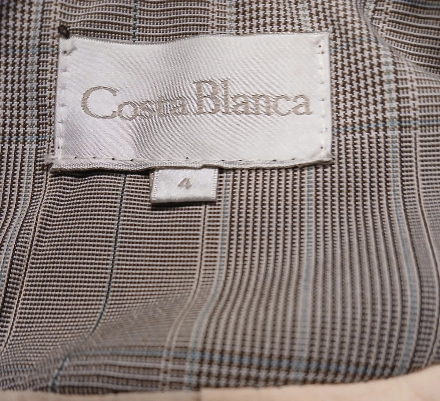 Costa Blanca Women's Plaid Trench Coat Size 4. It's available! - photo 3