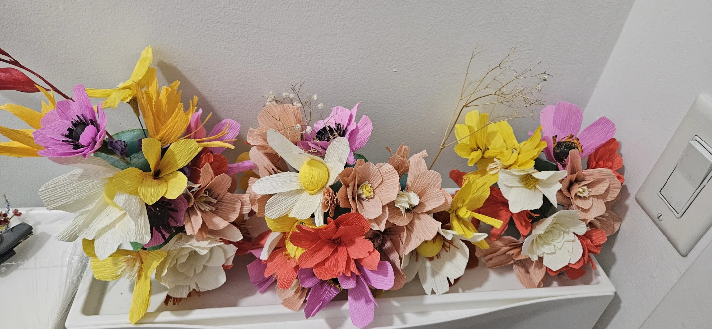 Crepe Flowers Kit - photo 2