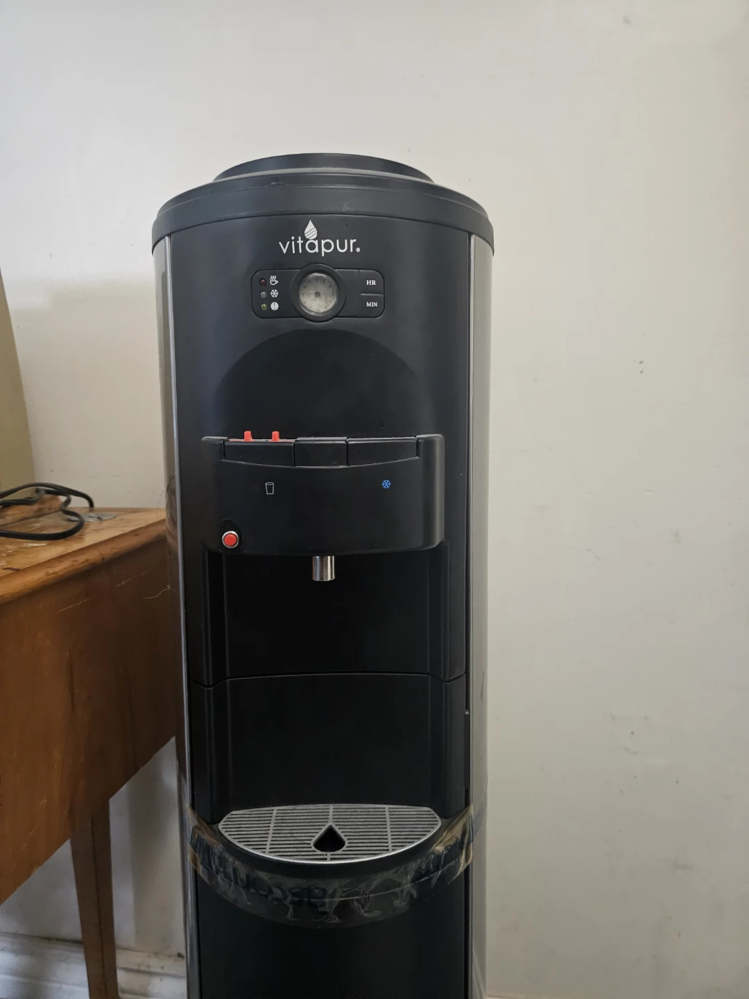 Vitapur Stainless Steel Water Dispenser with Refrigerator - photo 2