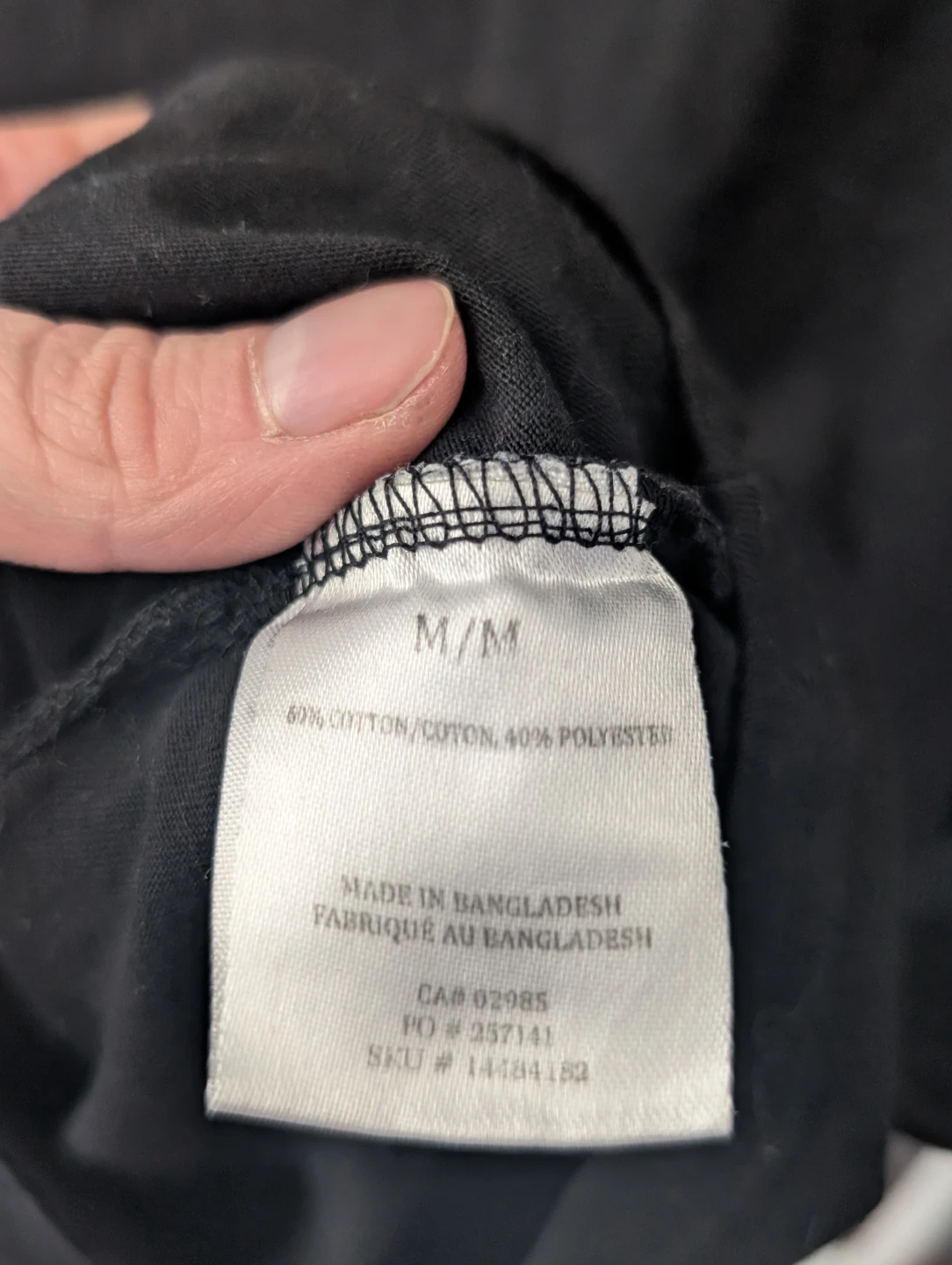 Aeropostale Black T-Shirt - Medium - photo 3